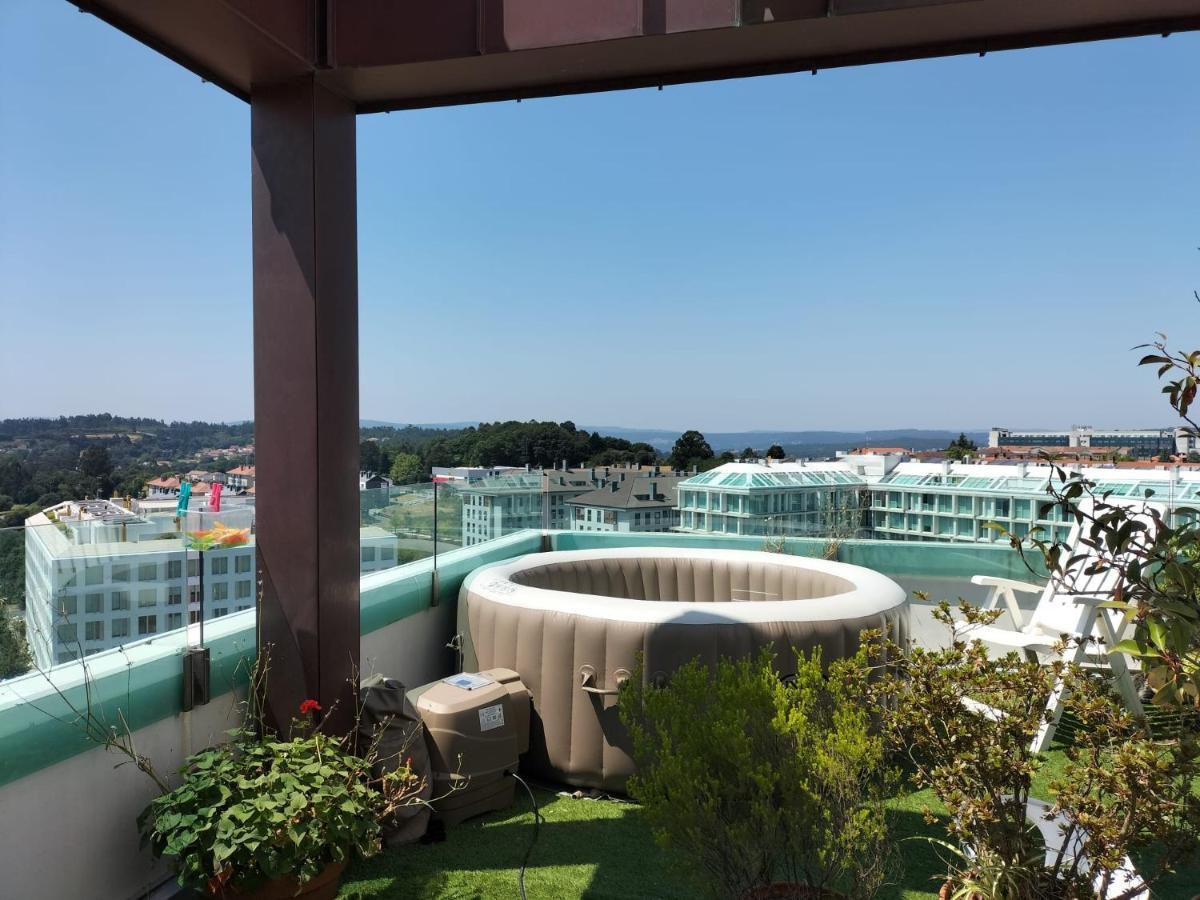 Preciosa Habitacion Suite En Atico Con Terraza Santiago de Compostela Exterior foto